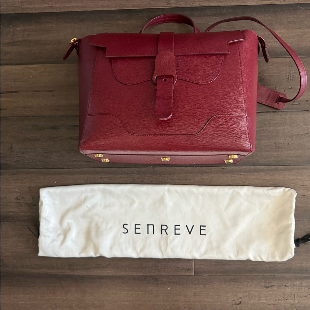 COPY - Senreve Maestera large backpack crossbody green - Picture 10 of 11